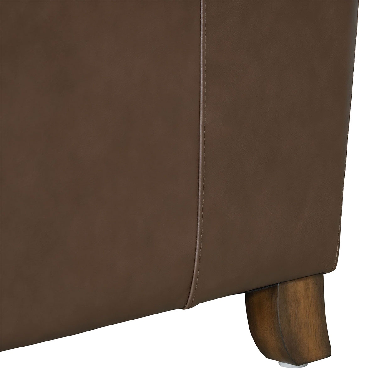Picture of NORTHFIELD BROWN PUSHBACK LEATHER RECLINER