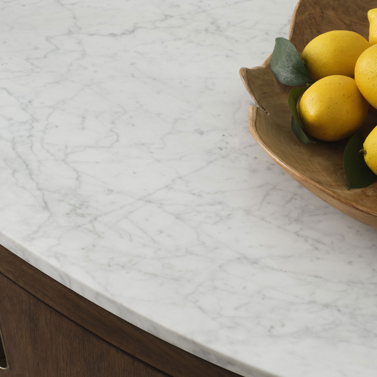 Picture of CADEN BAR CABINET W/MARBLE TOP