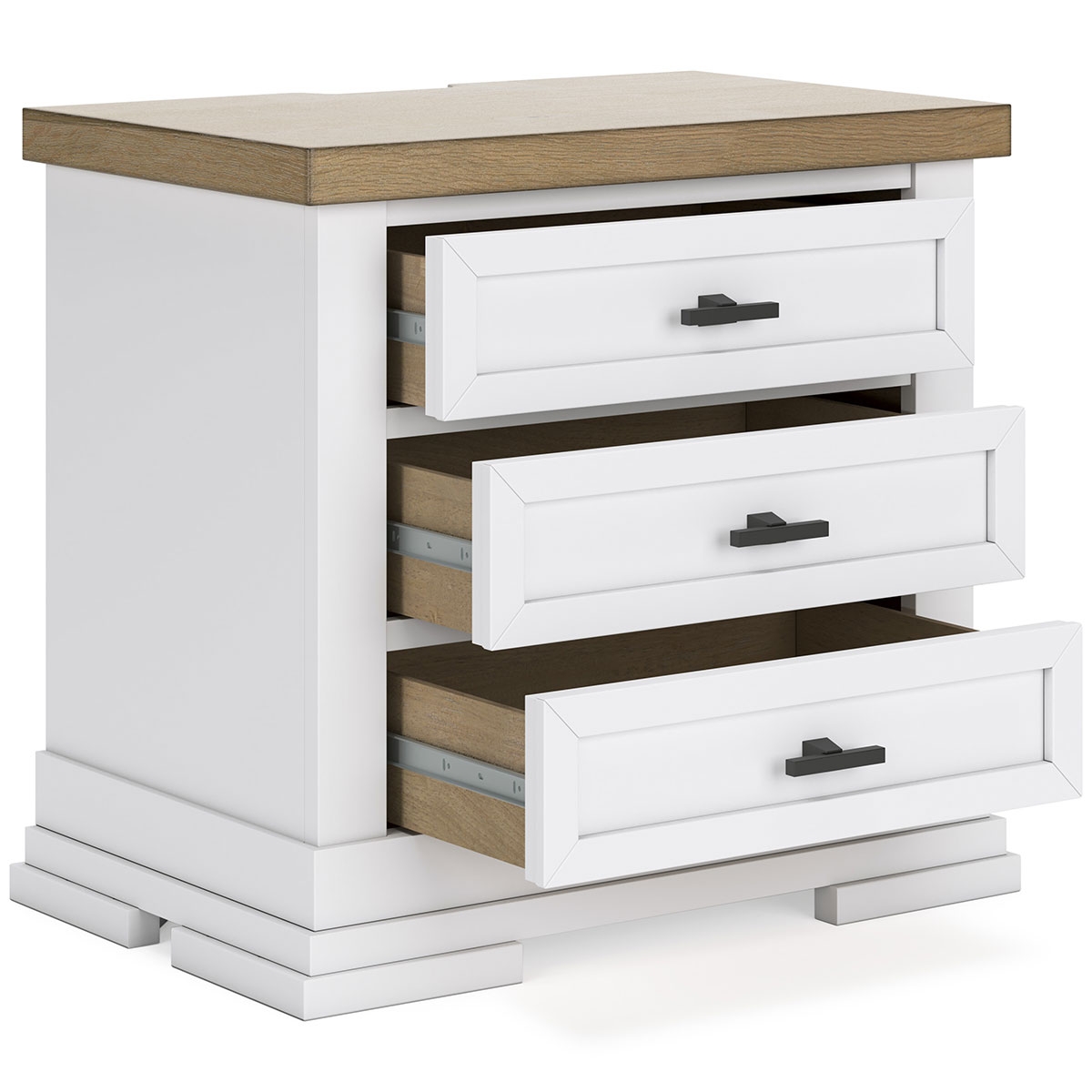 Picture of ASHBRYN THREE DRAWER NIGHTSTAND