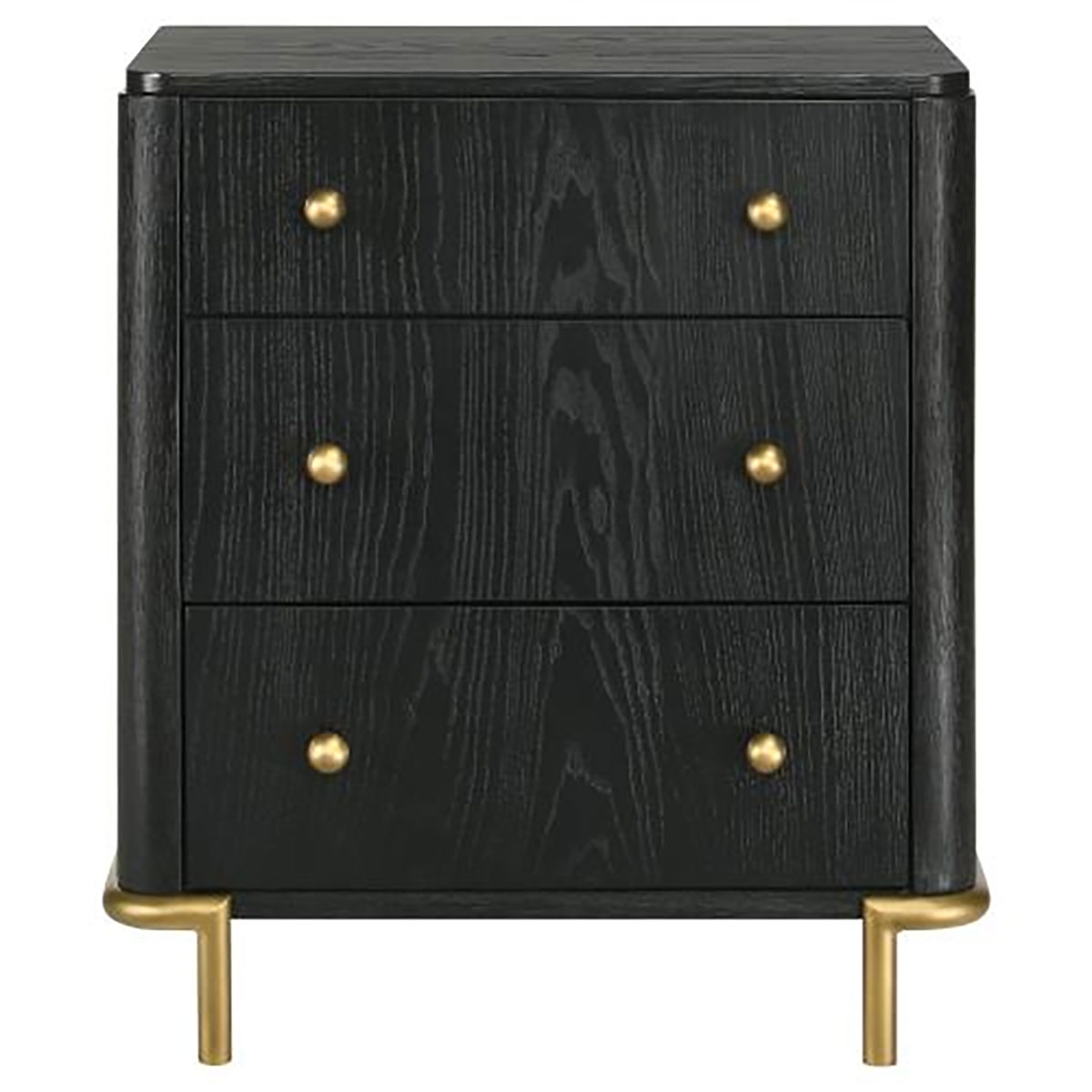 Picture of ARINI BLACK NIGHTSTAND