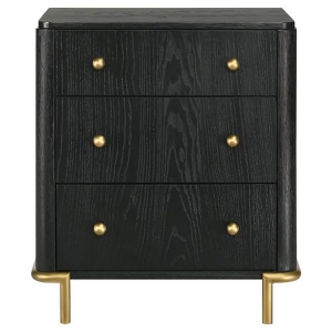 Picture of ARINI BLACK NIGHTSTAND