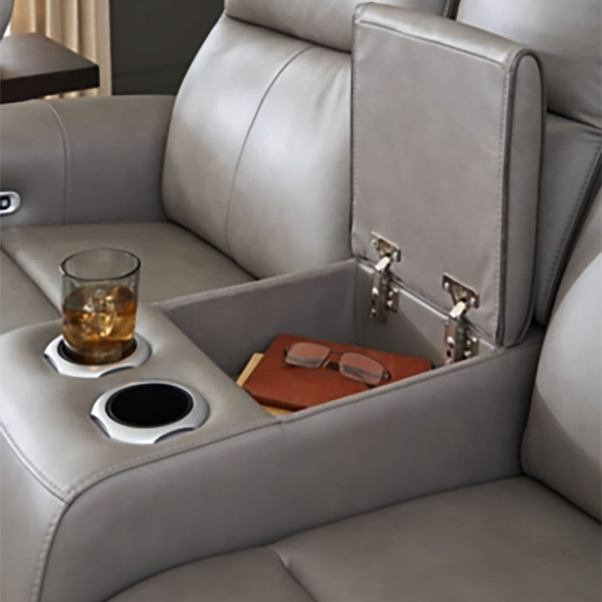Picture of 5Z COMFORT CONSOLE LOVESEAT W/ POWER HEADREST / MASSAGE