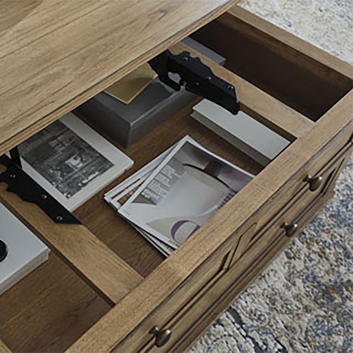 Picture of SHARLANCE LIFT TOP COCKTAIL TABLE