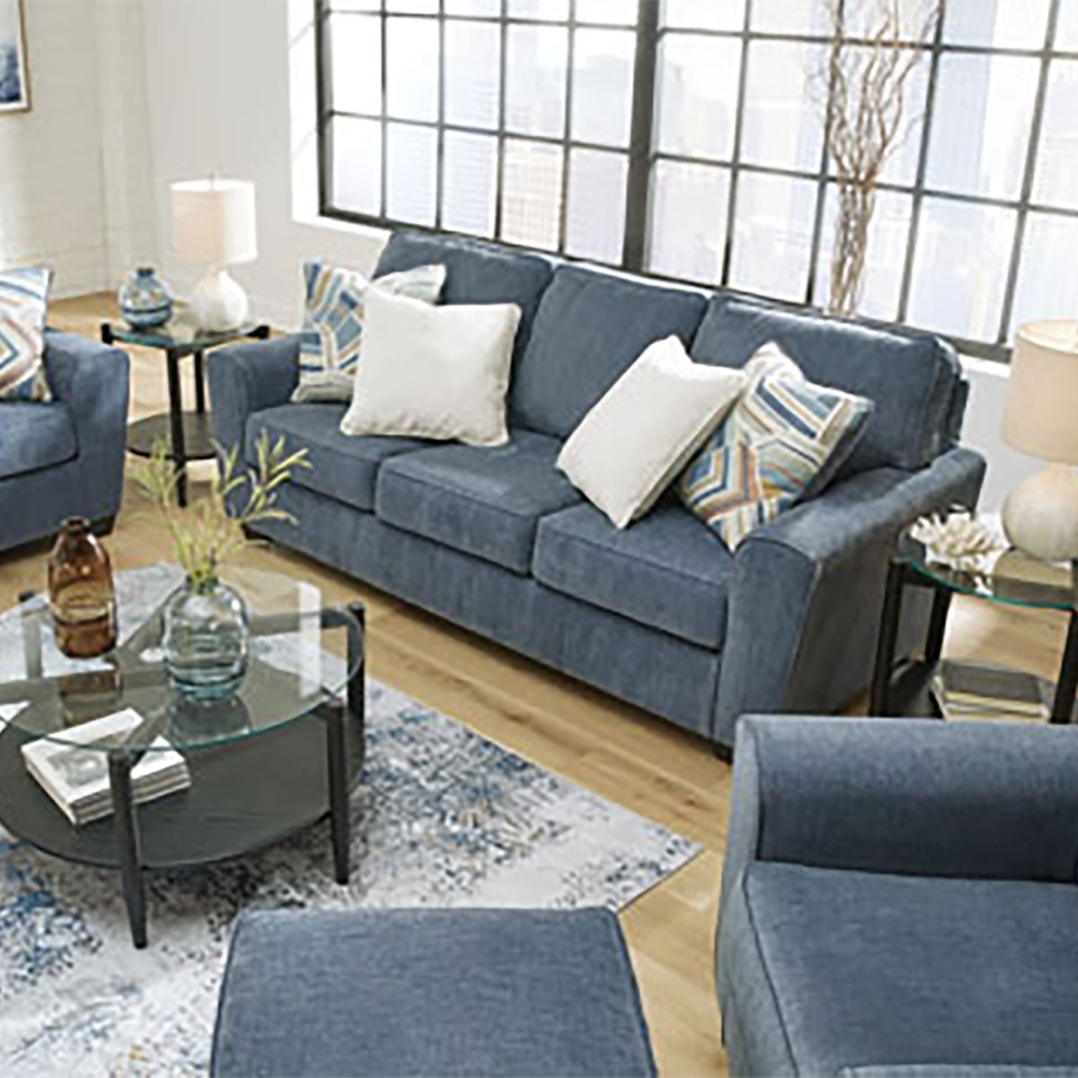 Picture of CASHTON BLUE SOFA