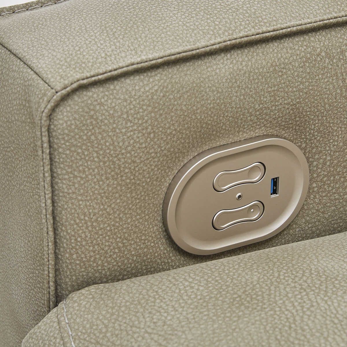 Picture of NEXT-GEN DURAPELLA SAND RECLINER W/ POWER HEADREST 