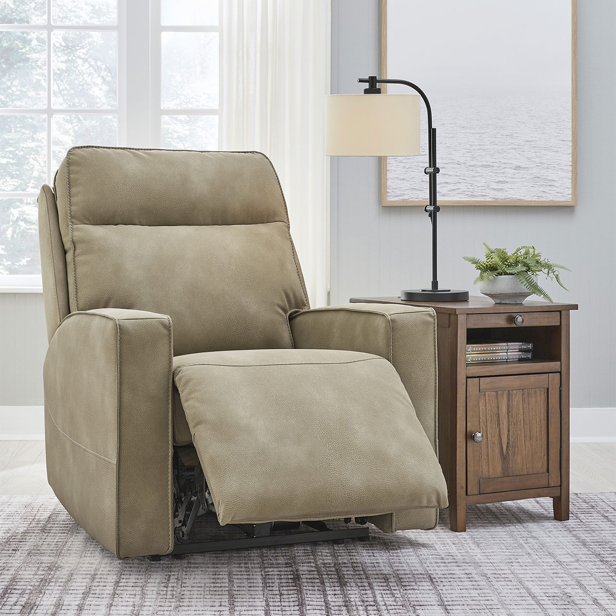 Picture of NEXT-GEN DURAPELLA SAND RECLINER W/ POWER HEADREST 