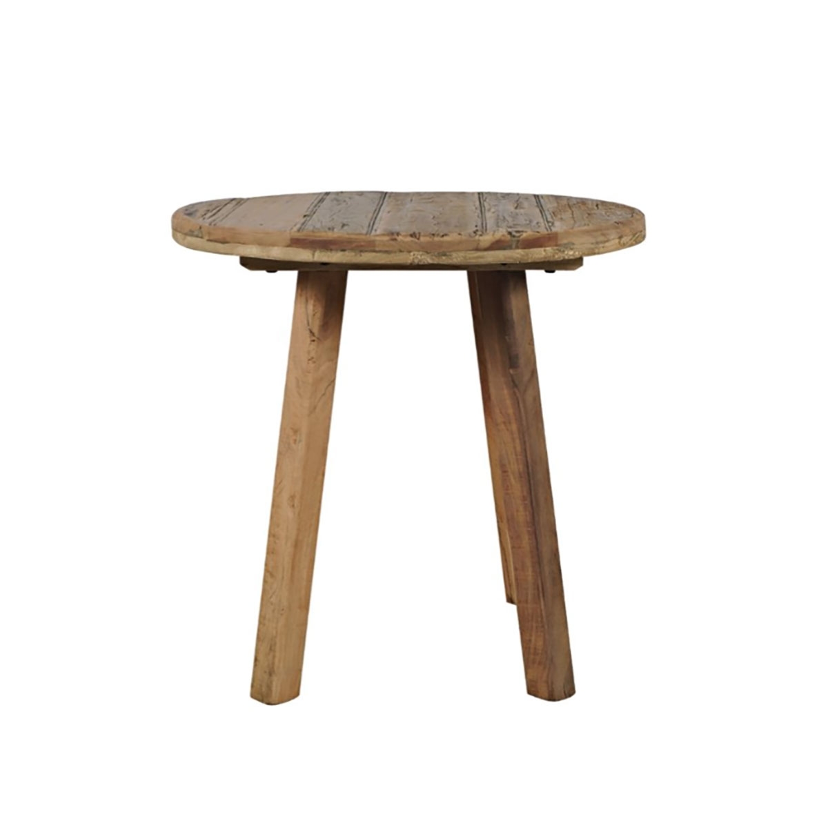 Picture of RECLAIMED ROUND END TABLE