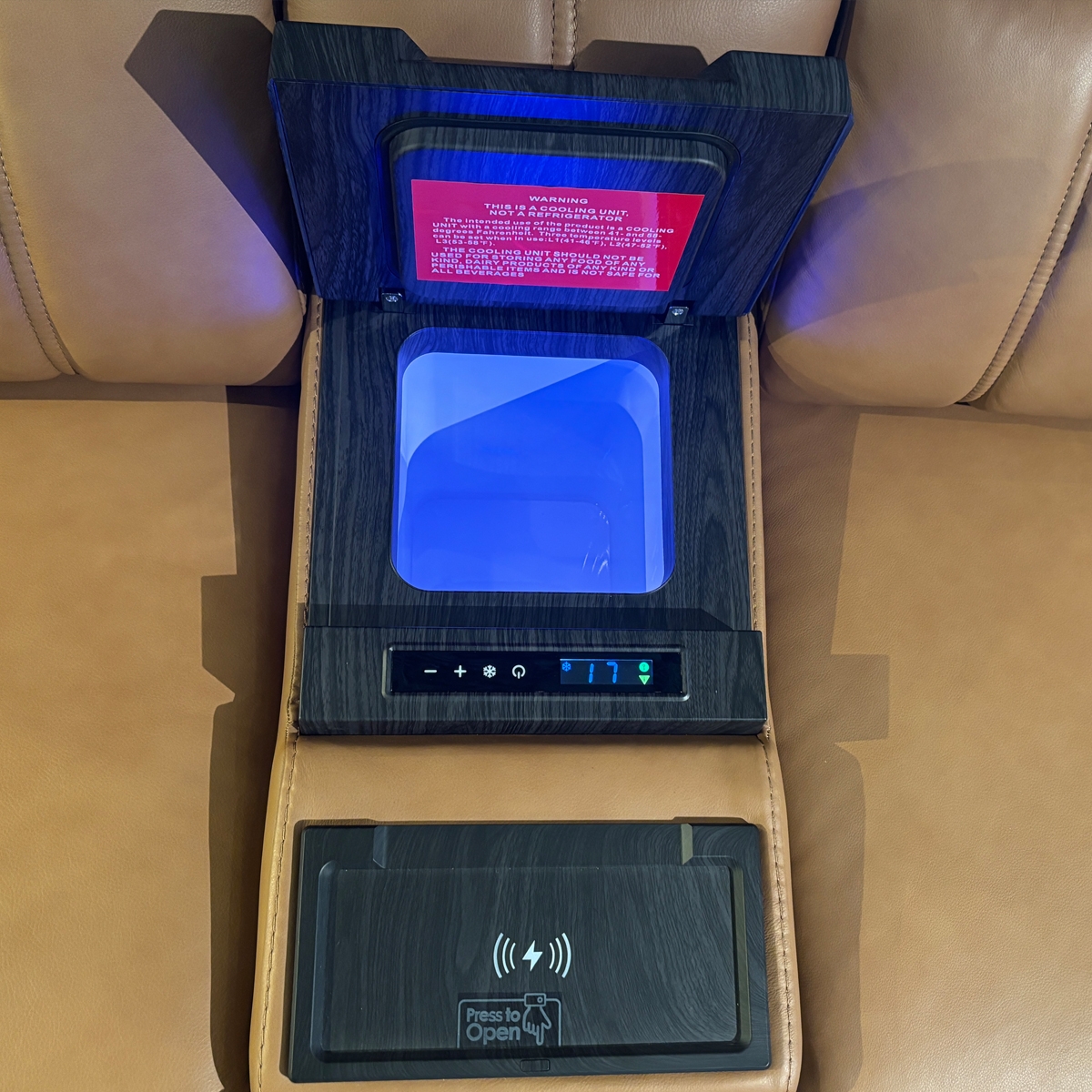 Picture of HUDSON BUTTERNUT CONSOLE LOVE W/COOLING UNIT