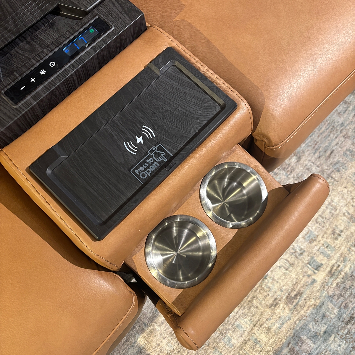 Picture of HUDSON BUTTERNUT CONSOLE LOVE W/COOLING UNIT