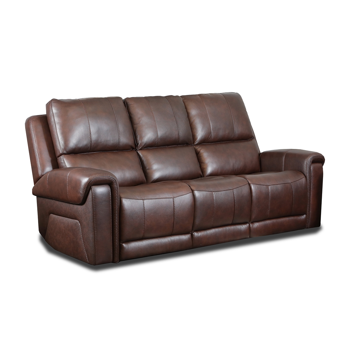 Picture of BURTON BROWN SOFA W/PHR/LUM/BT