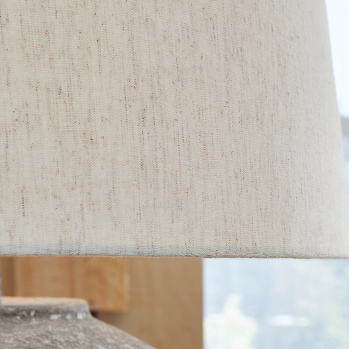 Picture of DREWARD DISTRESSED GREY TABLE LAMP