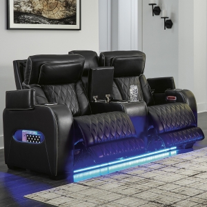 Picture of OPTIMUS BLACK CONSOLE LOVE W/POWER HEADREST