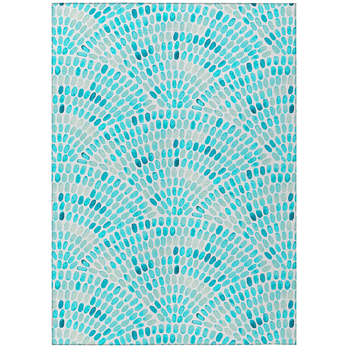 Picture of SEABREEZE 7 TEAL 8X10 RUG