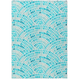 Picture of SEABREEZE 7 TEAL 8X10 RUG