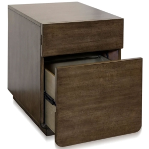 Picture of OAK GREY FILING CABINET