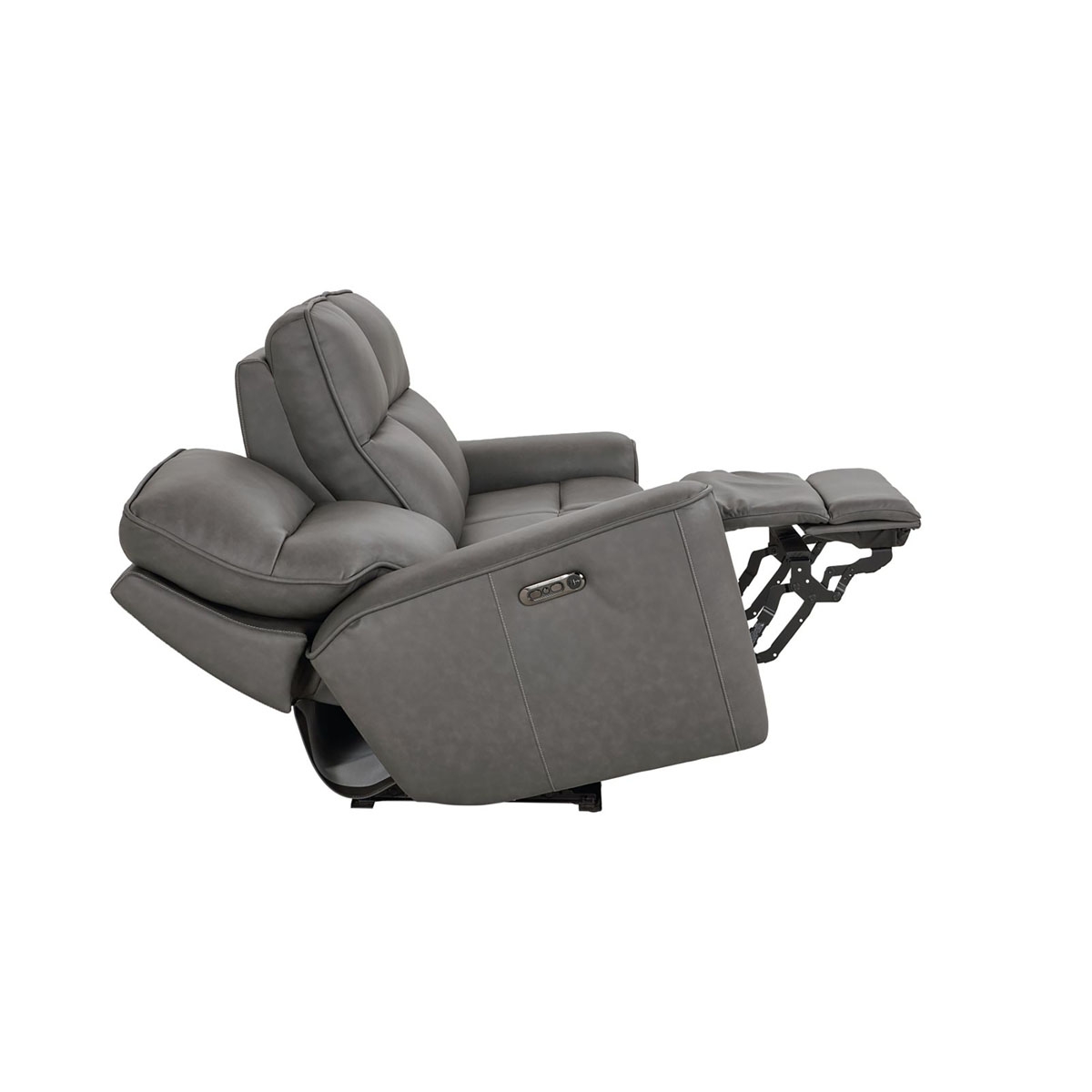 Picture of KENNETH GUNMETAL SOFA W/POWER HEADREST