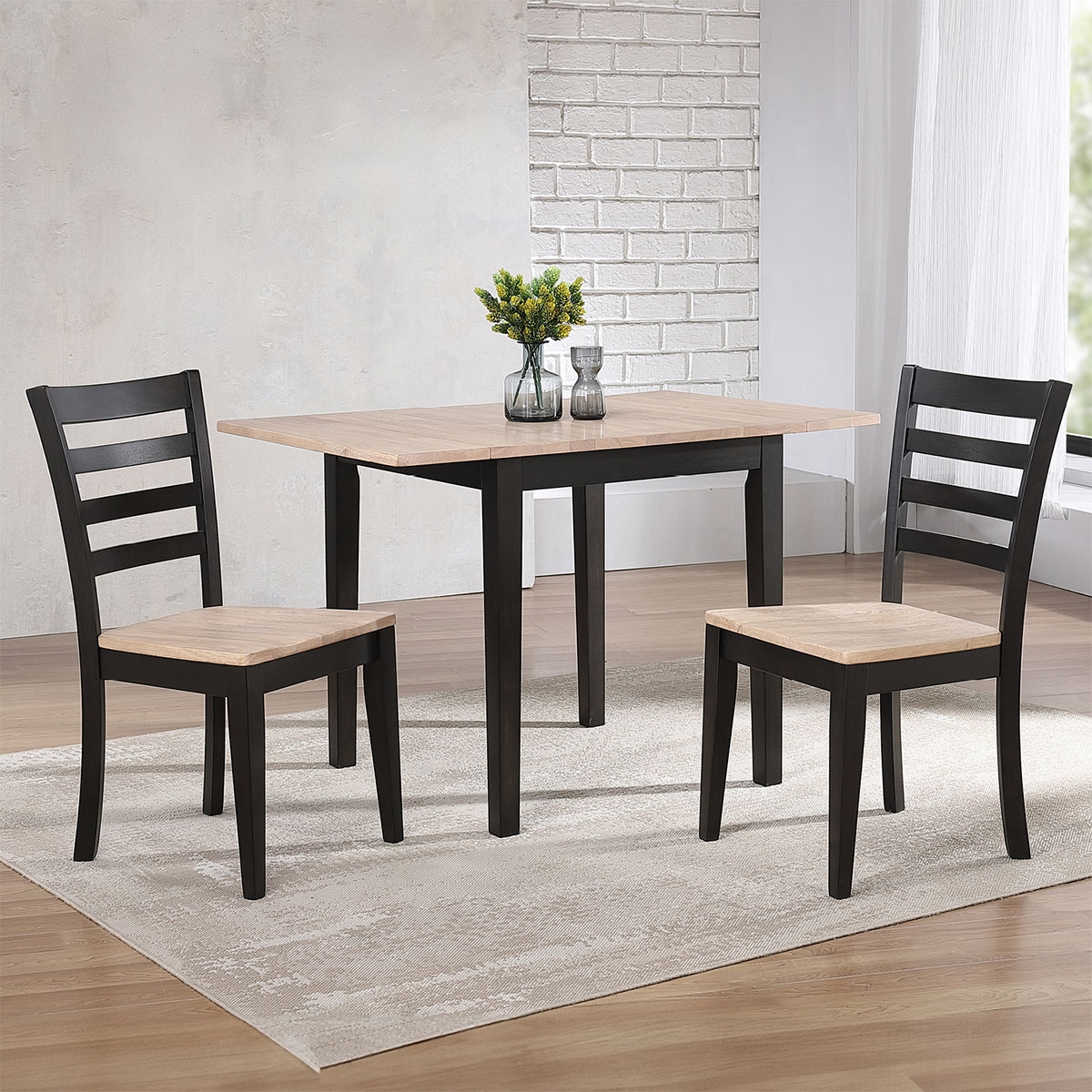 Picture of BAY CITY TWO TONE DROP LEAF TABLE