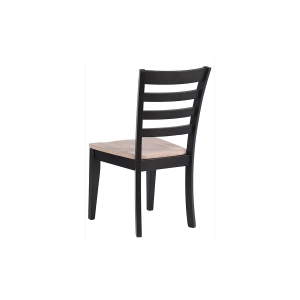 Picture of BAY CITY TWO TONE LADDER BACK CHAIR