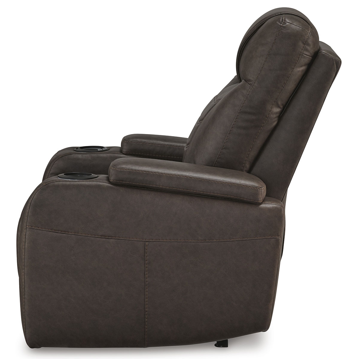 Picture of SCHOONER RECLINER WITH POWER HEADREST IN UMBER