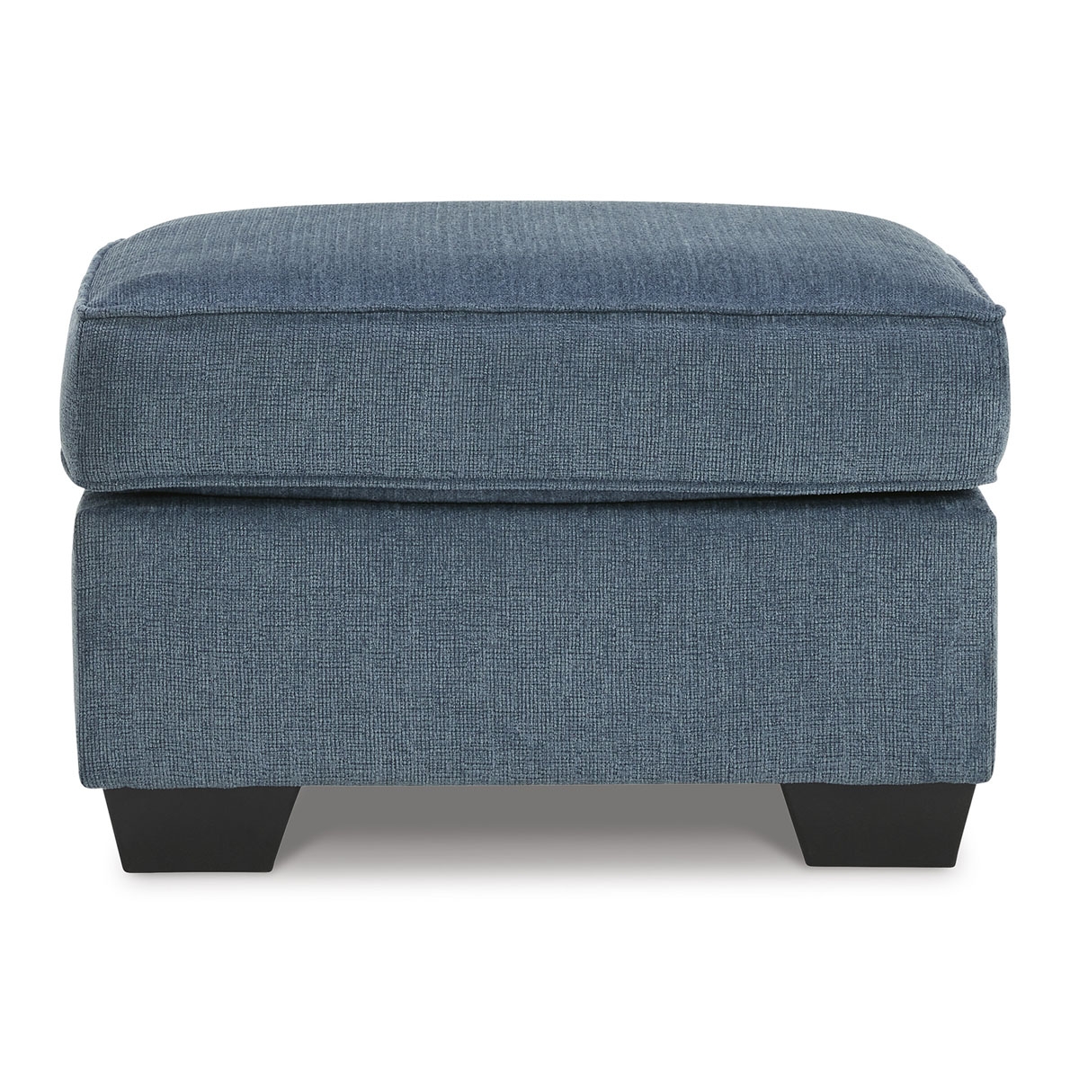 Picture of CASHTON BLUE OTTOMAN