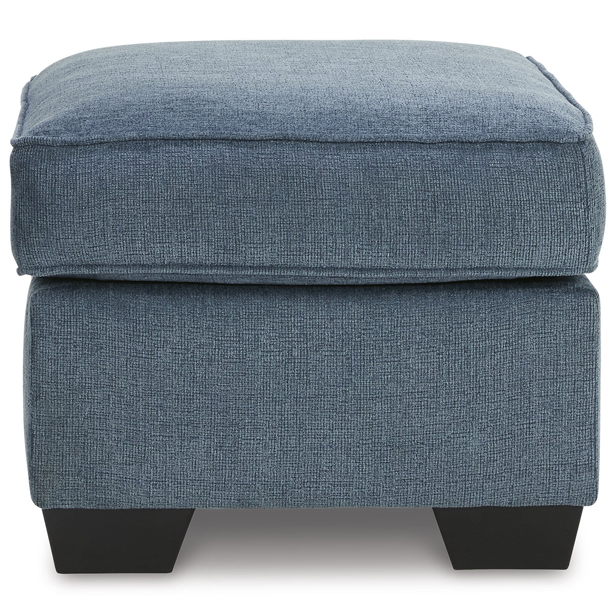 Picture of CASHTON BLUE OTTOMAN