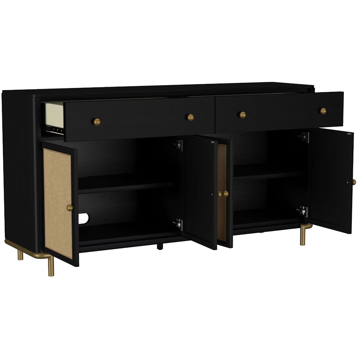 Picture of ARINI BLACK SIDEBOARD