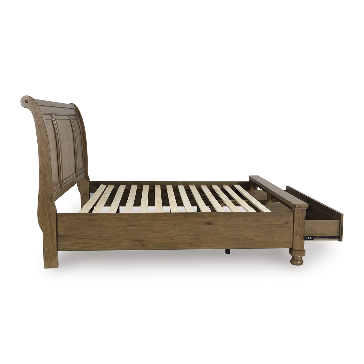 Picture of KENLEY HONEY KING SLEIGH BED W/ STORAGE