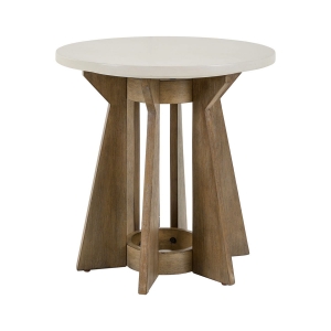Picture of BERKLEY SQUARE ROUND END TABLE