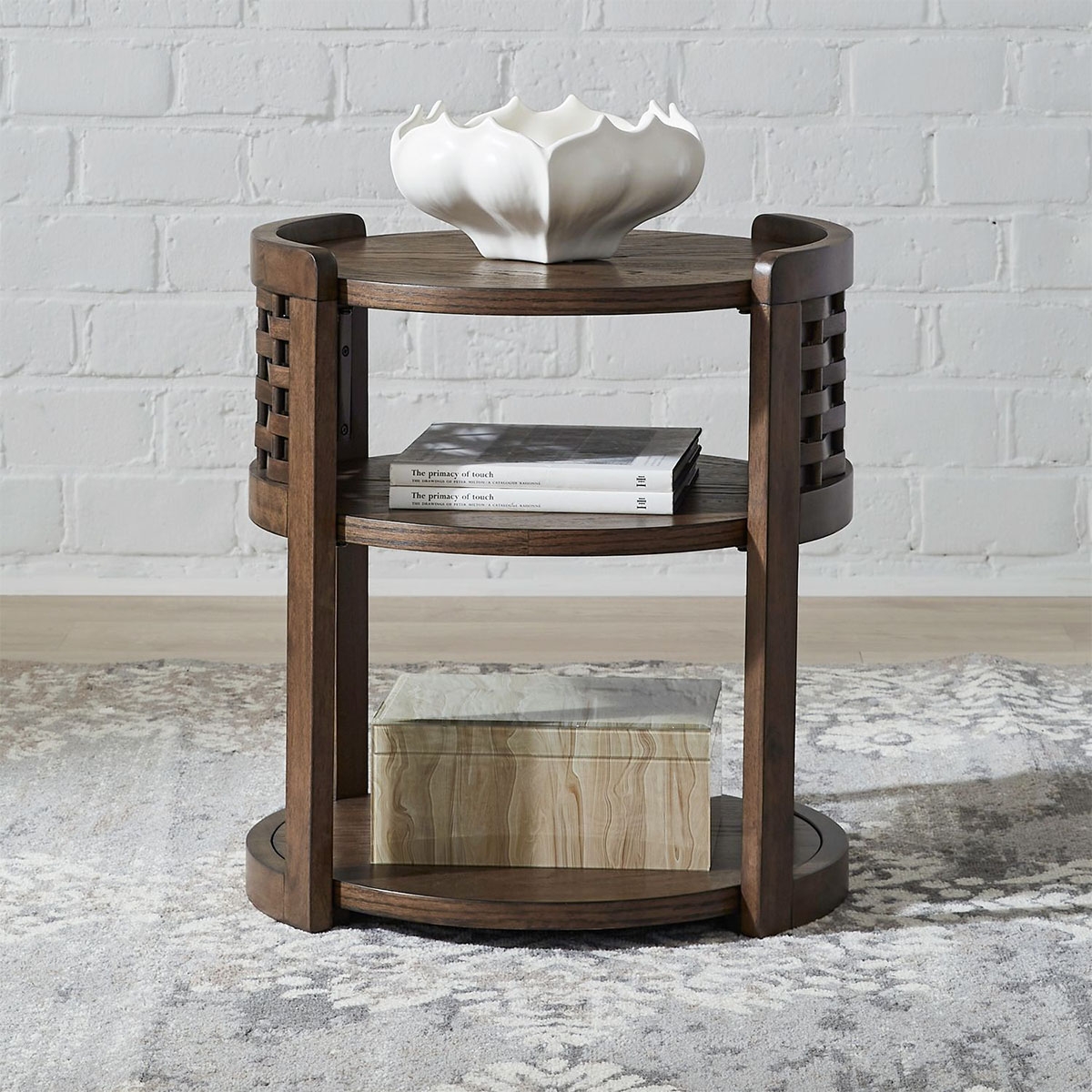 Picture of WARREN PARK ROUND CHAIRSIDE TABLE