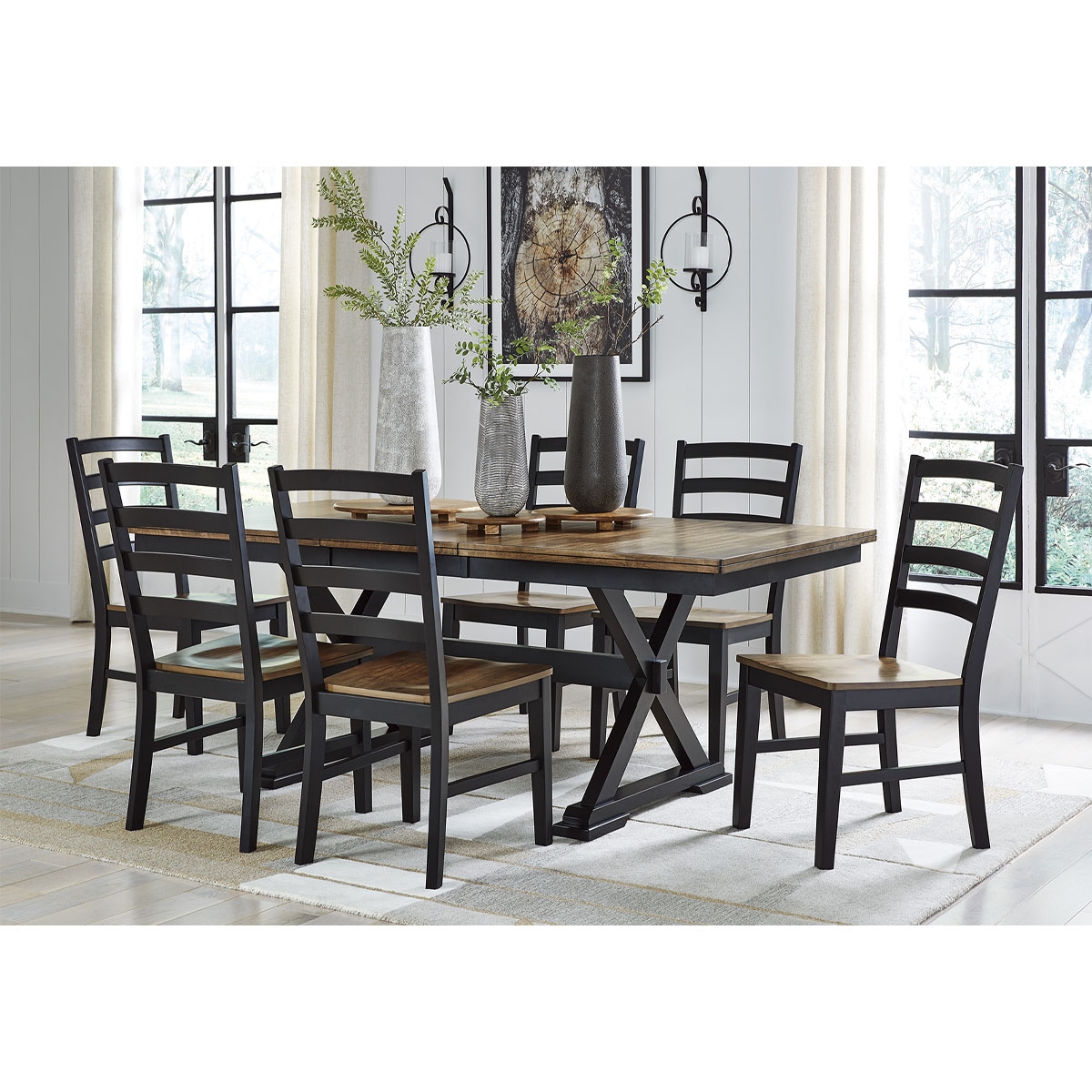 Picture of WILDENAUER TABLE W/ 6 CHAIRS