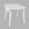 Picture of PERCY WHITE DROP LEAF TABLE
