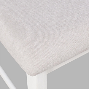 Picture of BECK WHITE DINING CHAIR
