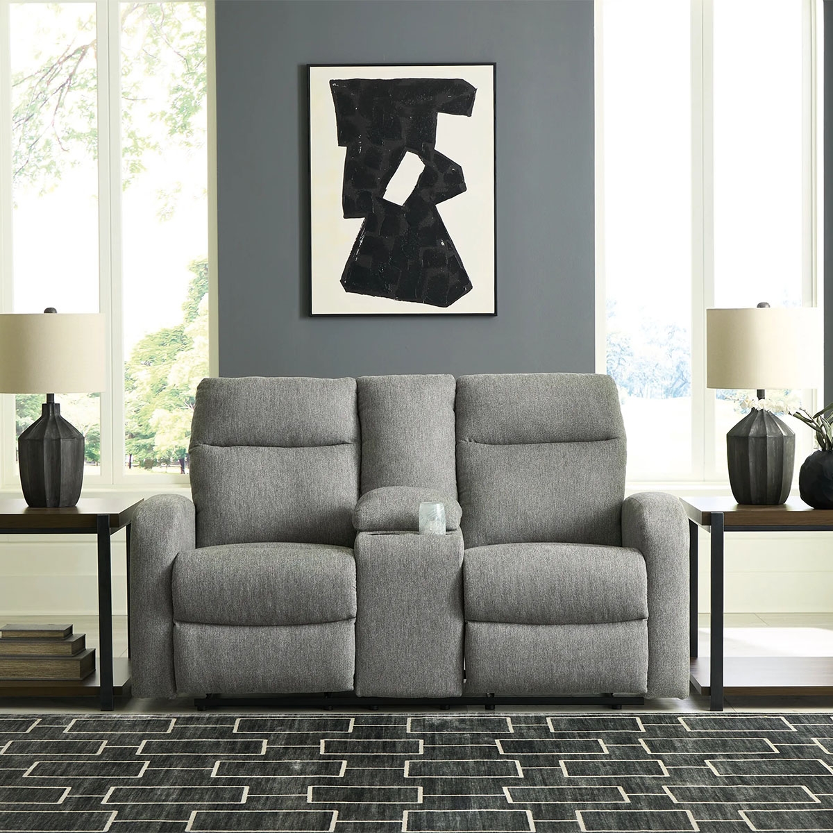 Picture of GAUNTLET MANUAL RECLINER LOVESEAT W/ CONSOLE