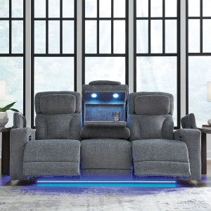 Picture of STUDIO CAVE NUVELLA SOFA W/ POWER HEADREST