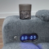 Picture of STUDIO CAVE NUVELLA LOVESEAT W/ CONSOLE