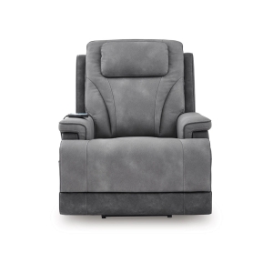 Picture of 4Z PEACEFUL PAUSE LIFT RECLINER W/POWER HEADREST/LUMABR  IN SLATE