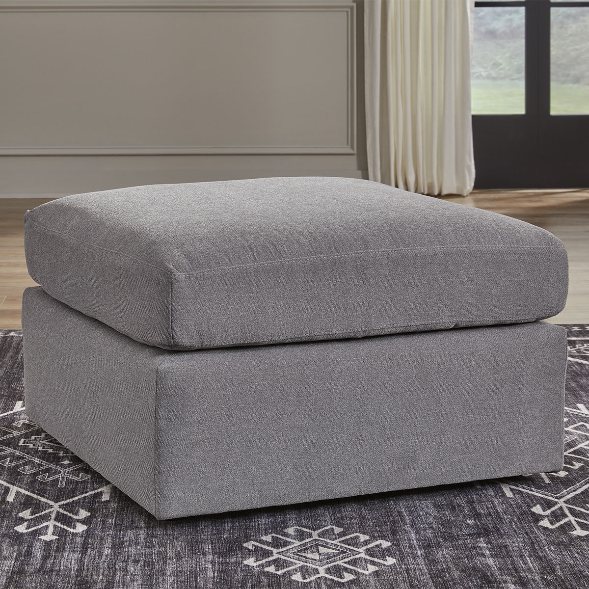 Picture of MODMAX ACCENT OTTOMAN GRANITE