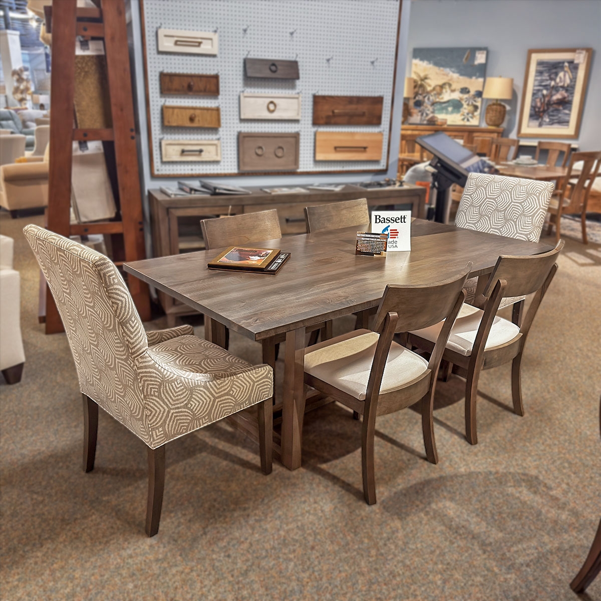 Picture of LIAM SEVEN PIECE DINING SET