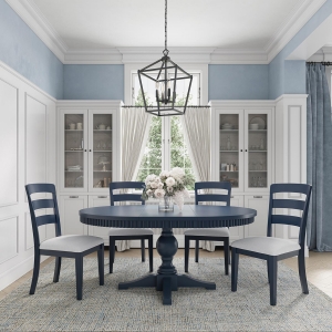 Picture of WESTPORT NAVY 5 PIECE 48" ROUND SET