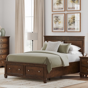 Picture of DANA BROWN KING BED W/STORAGE