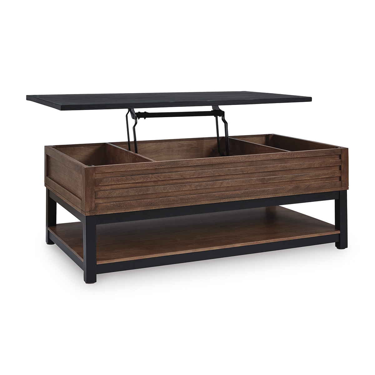 clairfield tobacco lift top cocktail table Kallari Lift-Top Coffee Table