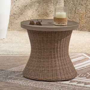Picture of LAGUNA HEIGHTS END TABLE WITH UMBRELLA HOLE
