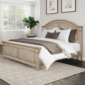 Picture of SUMMER HOUSE TAN QUEEN BED