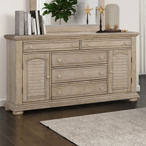 Picture of SUMMER HOUSE TAN DRESSER
