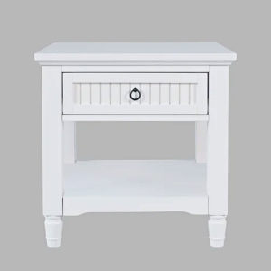 Picture of WESTPORT WHITE END TABLE