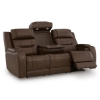 Picture of KNIGHTINGTON SOFA W/ AUDIO IN BROWN