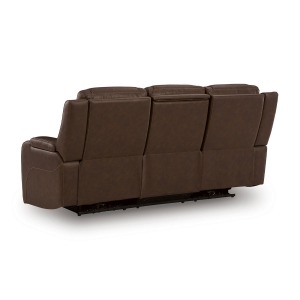 Picture of KNIGHTINGTON SOFA W/ AUDIO IN BROWN