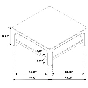 Picture of SOLANO COCKTAIL TABLE