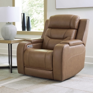 Picture of KNIGHTINGTON RECLINER W/ AUDIO IN CARAMEL