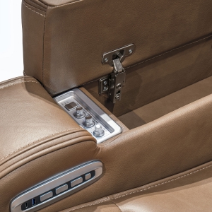Picture of KNIGHTINGTON SOFA W/ AUDIO IN CARAMEL